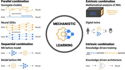 A review of mechanistic learning in mathematical oncology